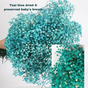 Dried Baby’s Breath (Teal Blue)