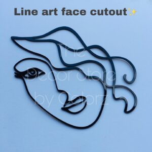 Line Art Face 001