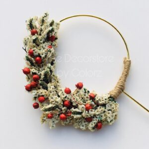 Floral Wreath Topper 09