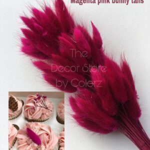 Bunny Tails (Magenta Pink)
