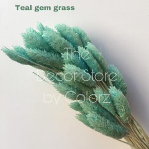 Dried Gem Grass (Teal)