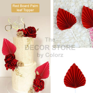 Board Palm Leaf (Red)