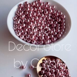 Rose Gold Metallic Pearls (7mm)