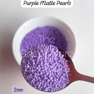 Pastel Purple Matte Pearls