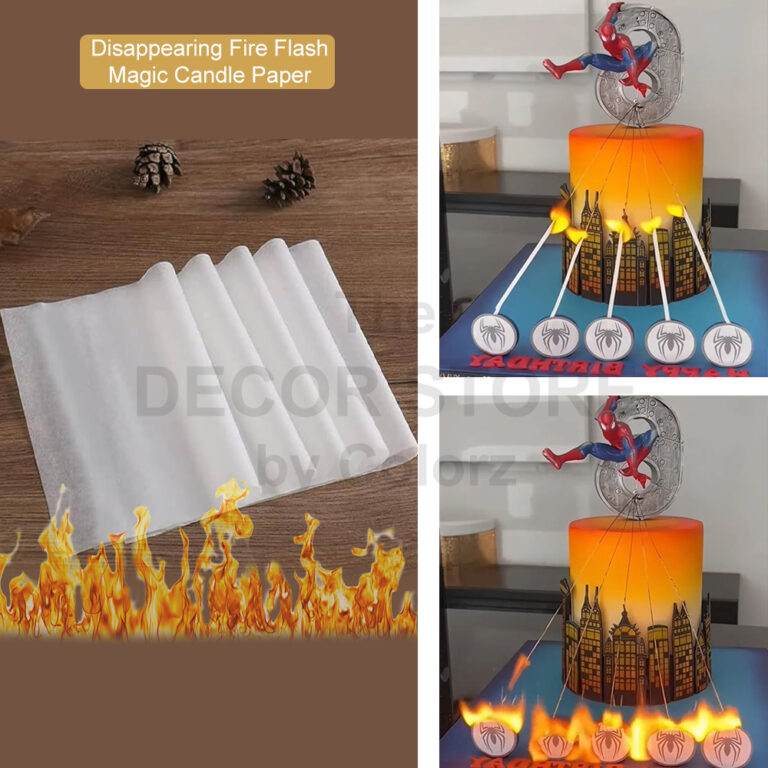 Disappearing Fire Paper - Colorz LK | The Decor Store | Sri Lanka