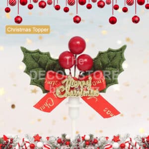 Merry Christmas Wreath Topper