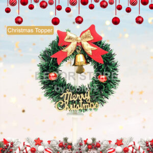 Merry Christmas Wreath Topper