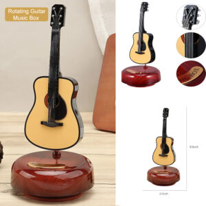 Rotating Guitar Music Box