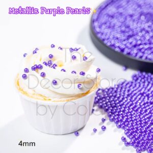 Metallic Purple Pearls