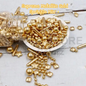 Metallic Gold Sprinkle Mix
