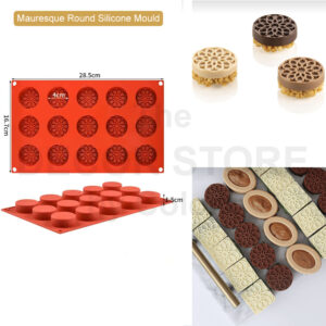 Mauresque Round Silicone Mould