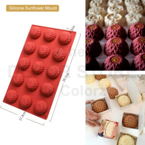 Silicone Sunflower Mould