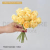Artificial Rose Buds (Yellow)