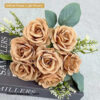 Artificial Roses (Light Brown)