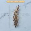 Artificial Gold Foiled Leaf Sprig 3