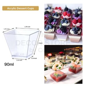 Acrylic Dessert Cup - 6