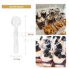 Acrylic Dessert Spoons (10 Pcs Pack)