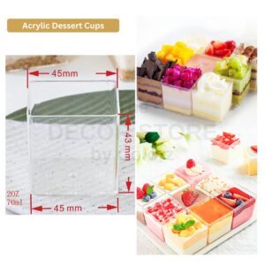Acrylic Dessert Cup - 3