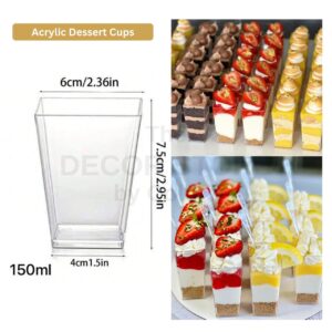 Acrylic Dessert Cup - 1