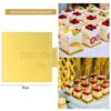 Mini Gold Cake Board (Square)