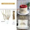 Spiral Candles (Gold)