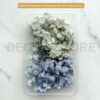 Dried & Preserved Hydrangeas (Ice Blue+Blue-Grey)