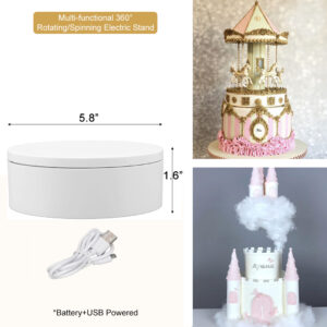 Multi-Functional 360° Rotating Electric Stand