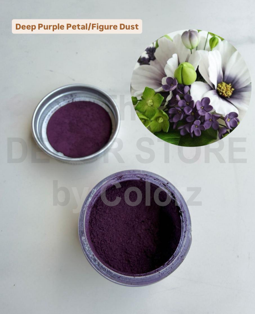 Deep Violet Powder Petal / Figure Dust (Deep Purple) - Colorz LK | The Decor Store | Sri Lanka