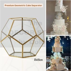 Premium Geometric Cake Separator