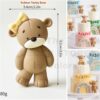Rubber Teddy Bear Cake Topper – 01