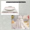 Single Layer Electric Rotating Cake Display Stand (21.8cm)