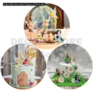 Tinker Bell Fairy Toppers (6 Piece set)