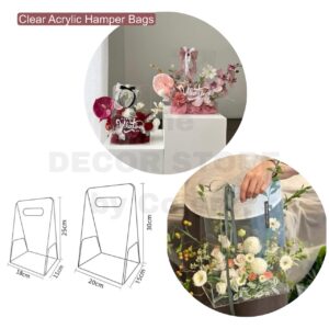 Clear Acrylic Hamper Bags