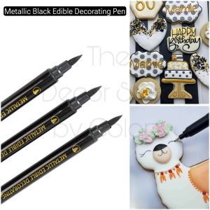 Edible Decorating Pen (Metallic Black)
