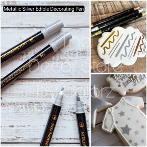 Edible Decorating Pen (Metallic Silver)