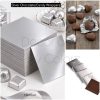 Chocolate/Candy Wrappers 100 pcs (Silver)