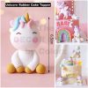 Unicorn Rubber Cake Topper