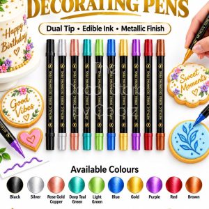 Edible Metallic Decorating Pens